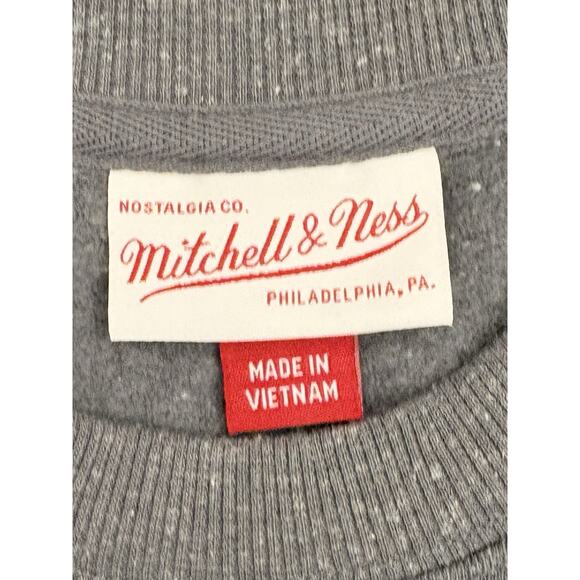 Mitchell & Ness Men’s Pittsburgh Penguins Snow Washed Fleece Sweatshirt Small - Picture 3 of 8